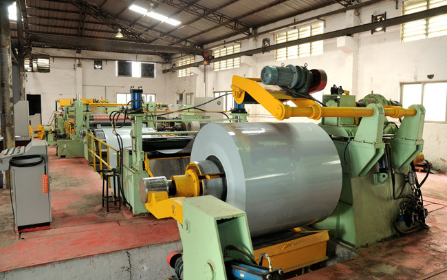 Galvanized Steel Coils Thickenss 0.2-2X1250mm Simple Slitting Line