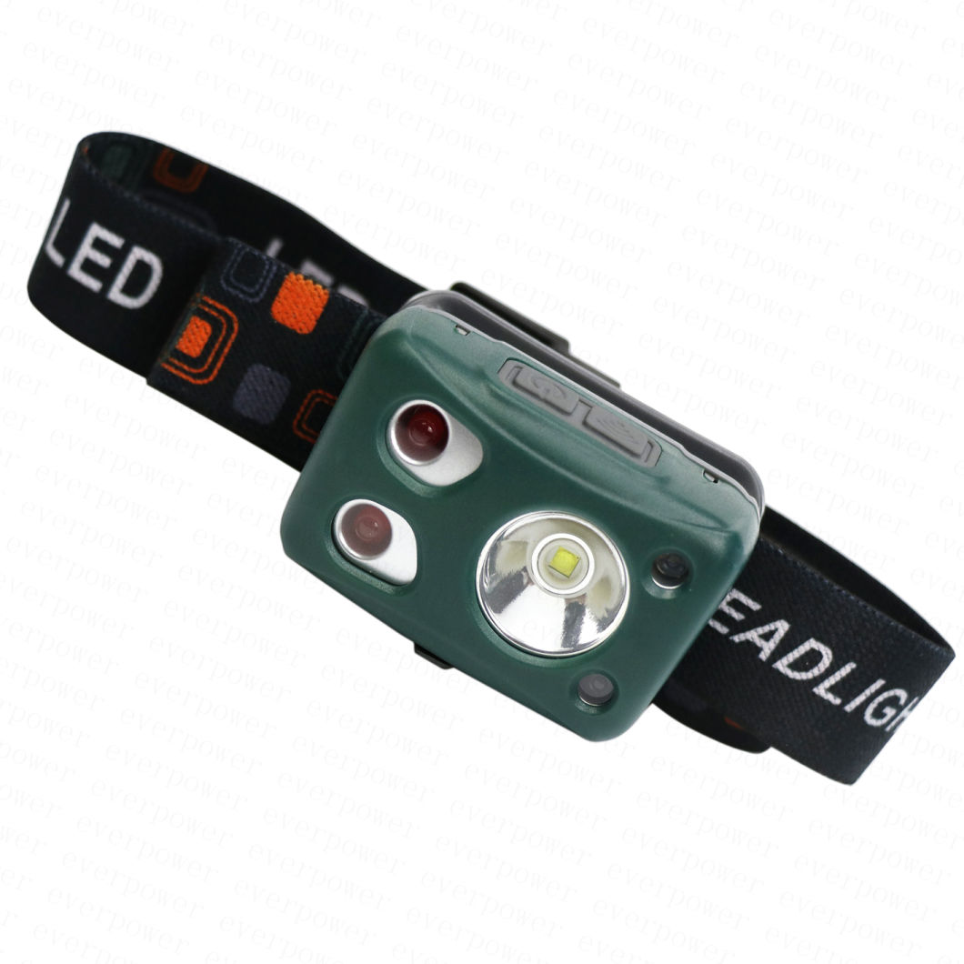 Waterproof Sensor Rechargeable LED Headlamp