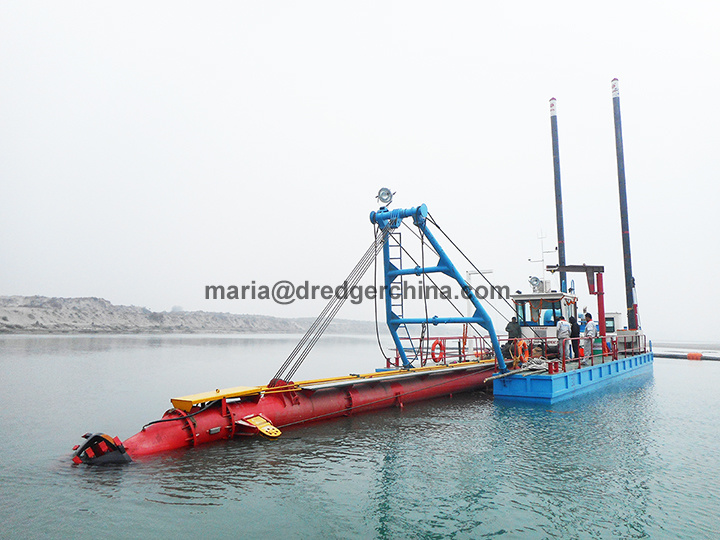 16 Inch Cutter Suction Dredger / Dredger Machinery