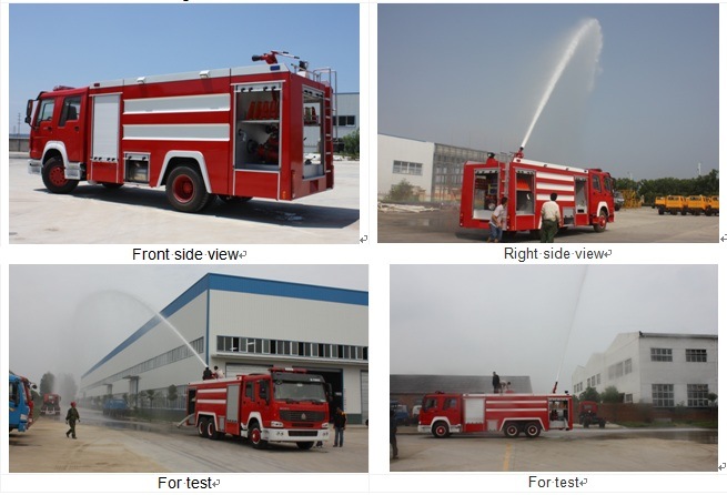 Fire-Fighting Truck Sinotruk Chassis