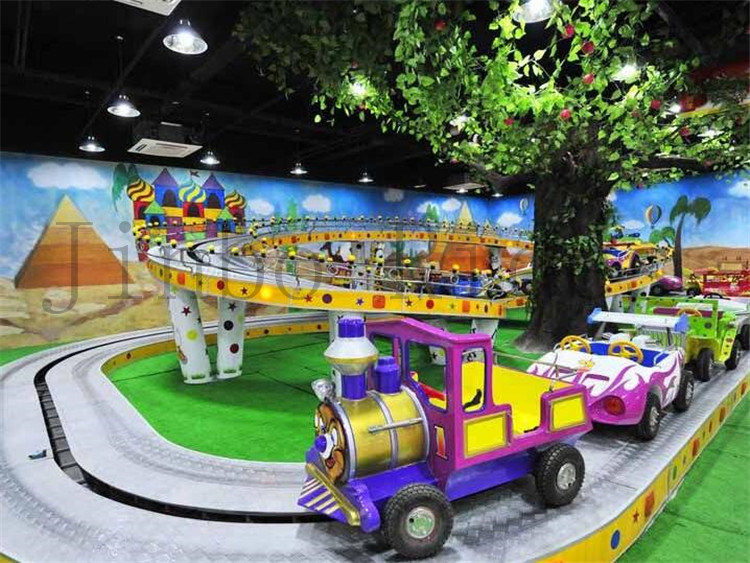 Chinese Amusement Park Mini Electric Train, Amusement Kiddy Rides Mini Shuttle for Sale