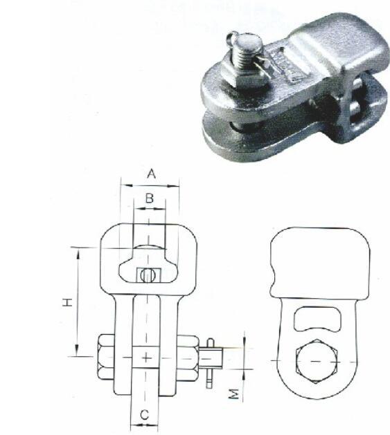 Ws Type Socket Clevis Eye/ High Voltage Line Accessories