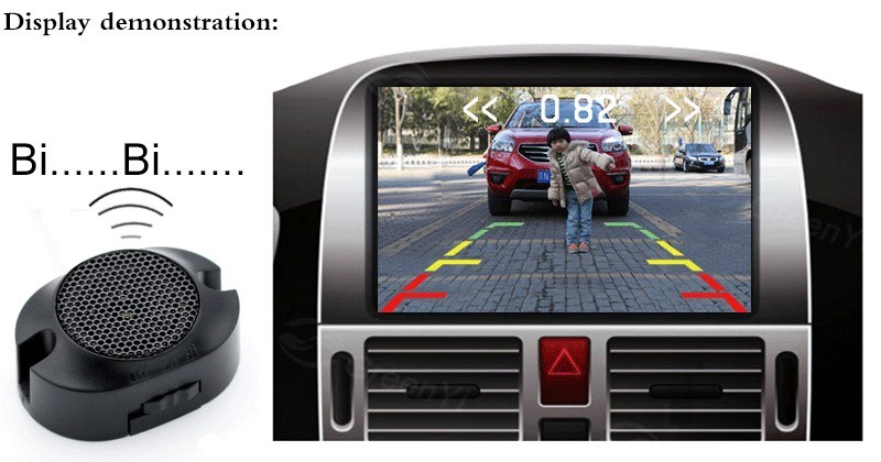 Car Buzzer Parktronic Parking Sensor Reverse Radar Detector Assistance System