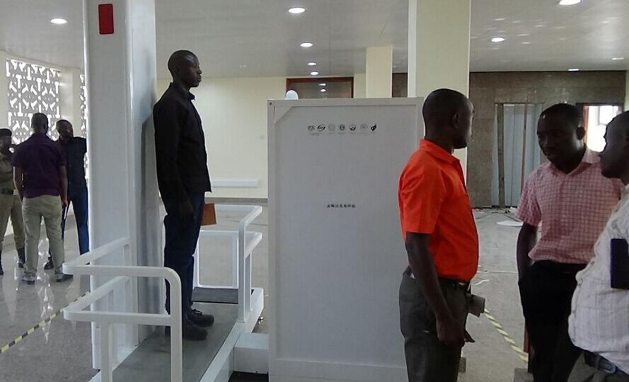 Low Dose Screening Full Body Human X Ray Security Scanner