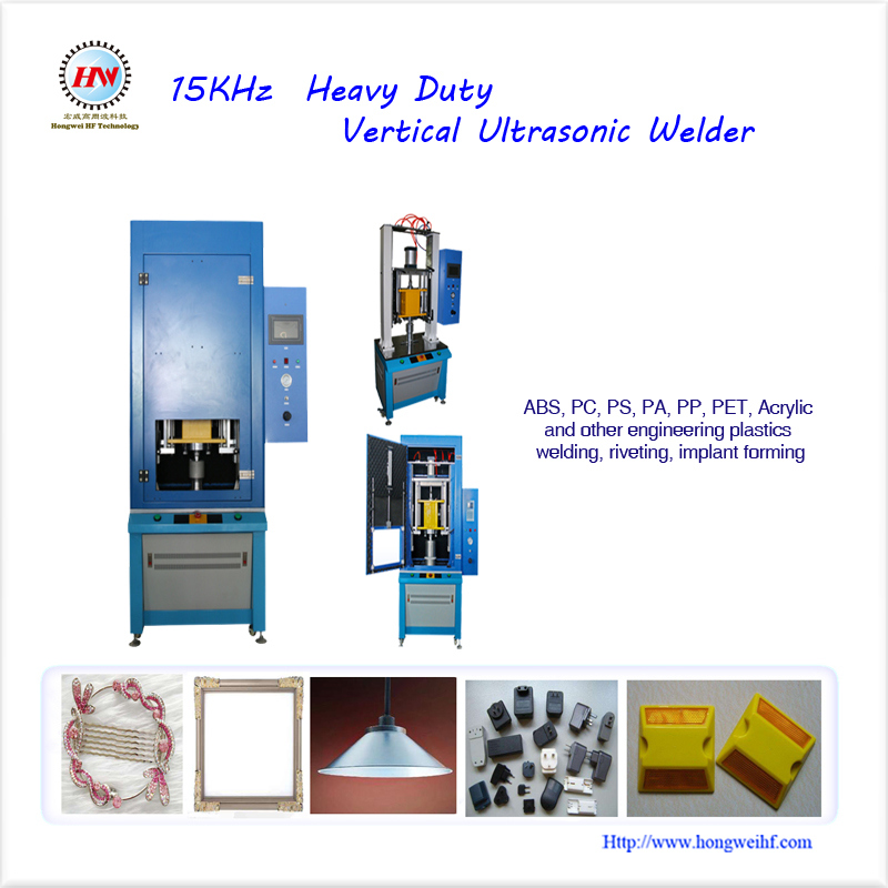 15 kHz Heavy Duty Vertical Ultrasonic Welder