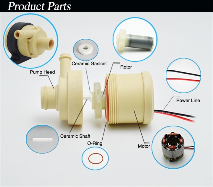 Food Grade 6V/12V Mini Pump for Coffee Machine