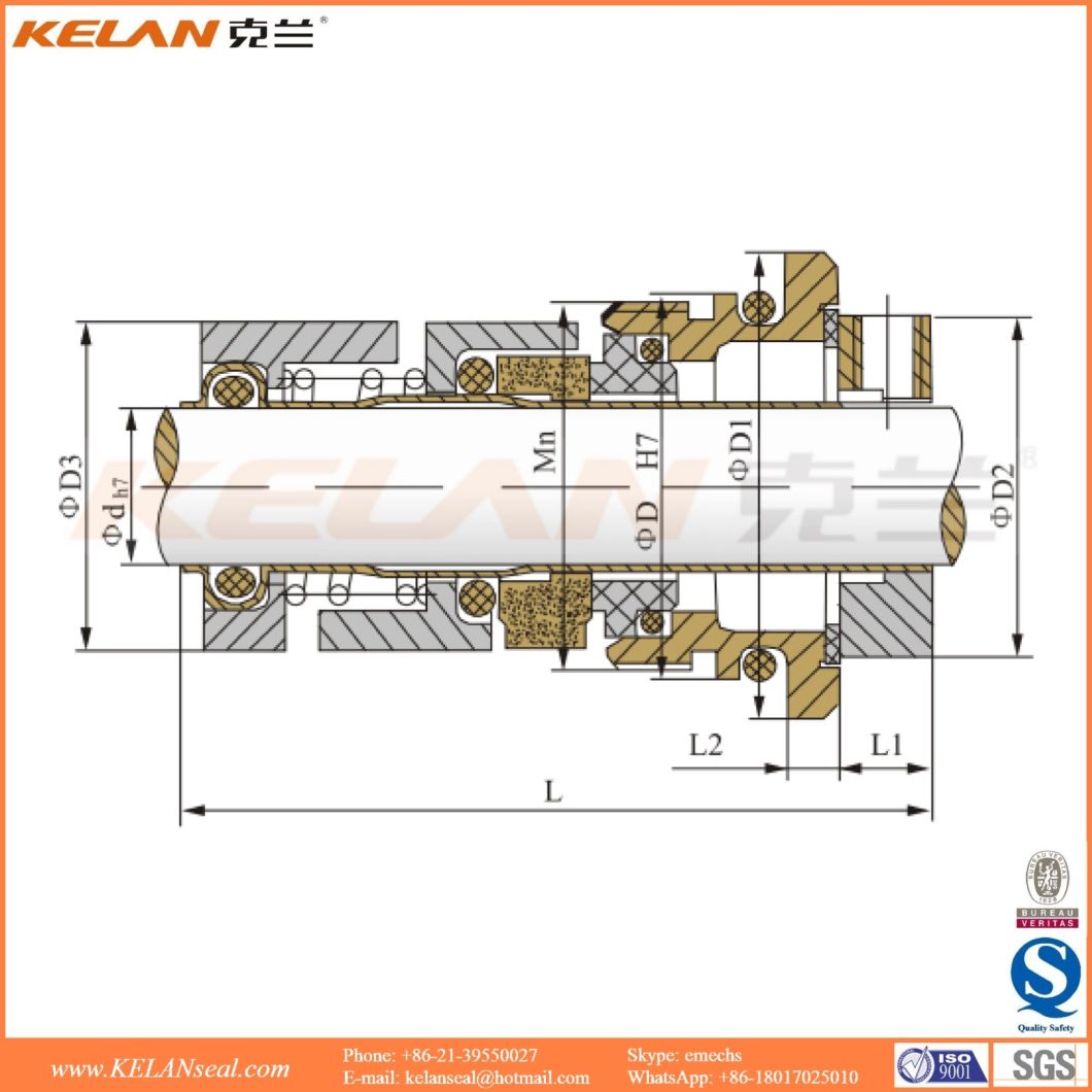 LC Type Series for Grundfos Pump Mechanical Seal (KLLC)