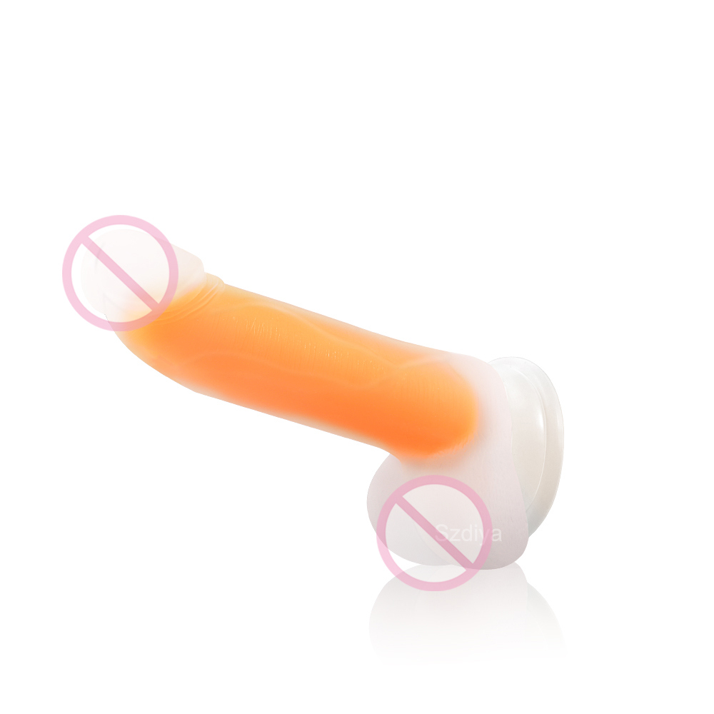 New Realistic Silicone Dildo Supper Strong Suction Cup Penis Dick for Women Horse Dildo (DYAST397C)