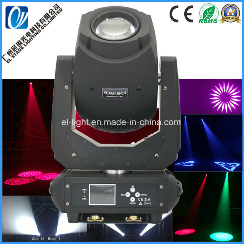 DJ Light with 200W LED 6/3 Prism Super Bright Working Silent DMX Beam Moving Head for Stage Show