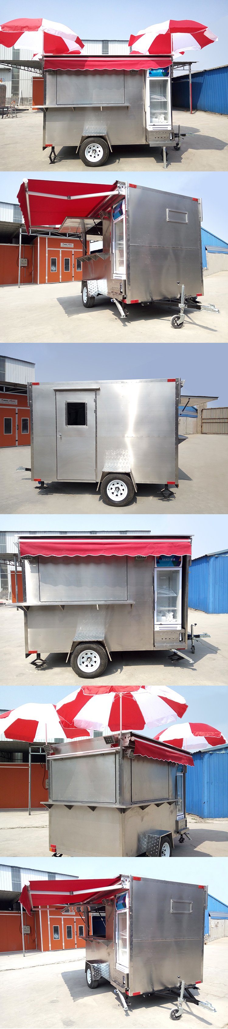 Customized High Quality Mobile Food Wagon