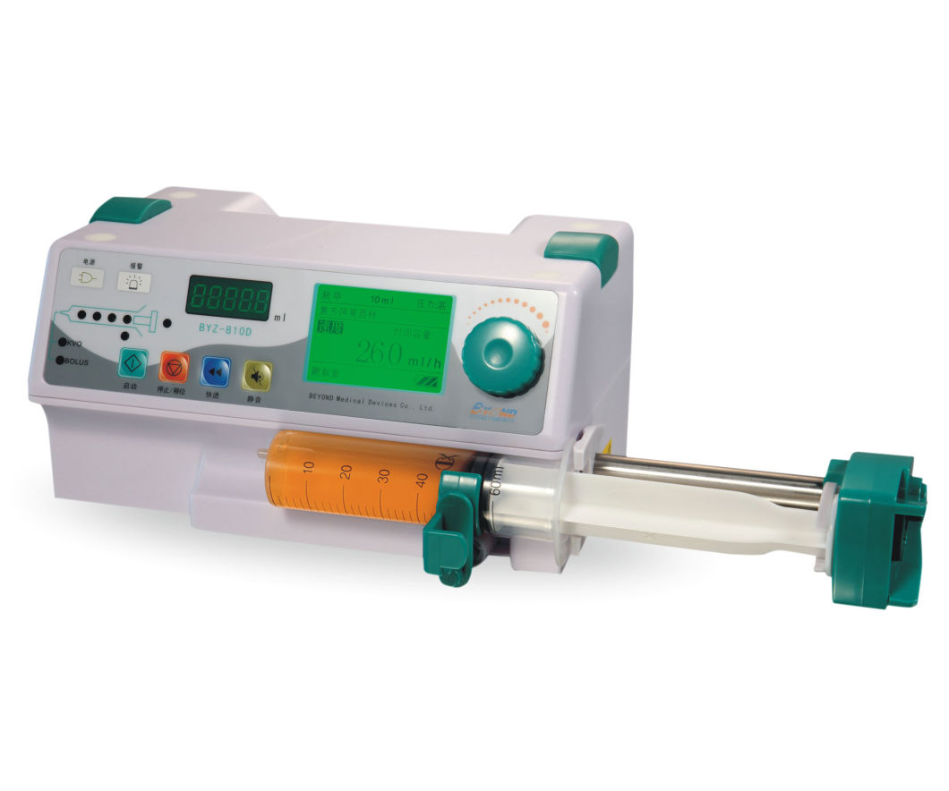 HD LCD Display Single Track Medical Syringe Pump