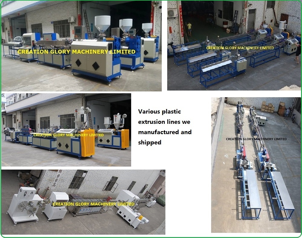Plastic Extruder for Making Single Wall Corrugated Pipe