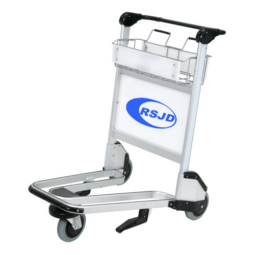 3 Wheels Airport Hand Brake Luggage Carts Trolley