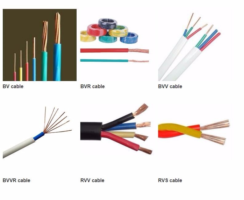 IEC 52 (rvv) 4 Core H05VV-F/H03VV-F PVC Flexible Electrical Cable