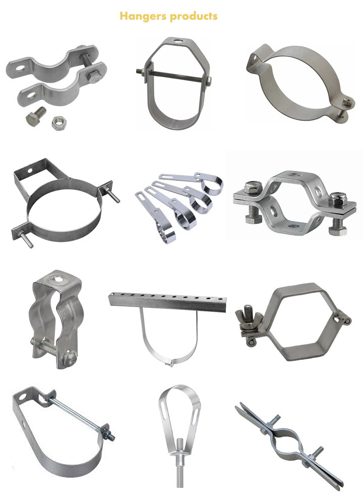 Customized Heavy Duty Metal Pipe Hangers