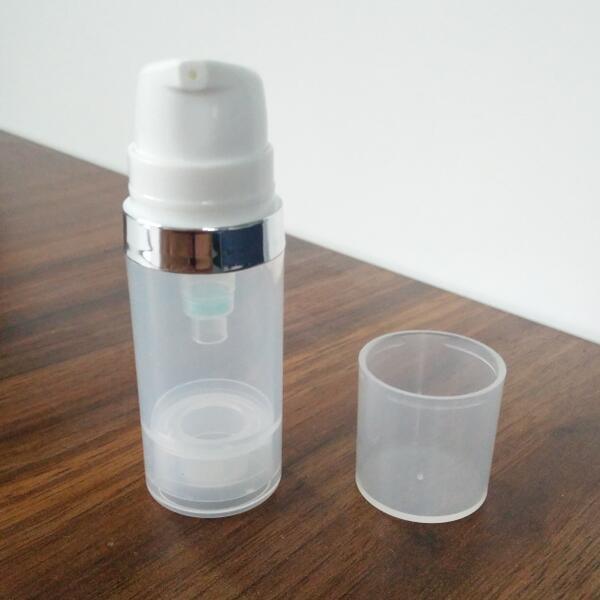 All Plastic Cosmetic Airless Bottle UV Available PP Airless Bottle