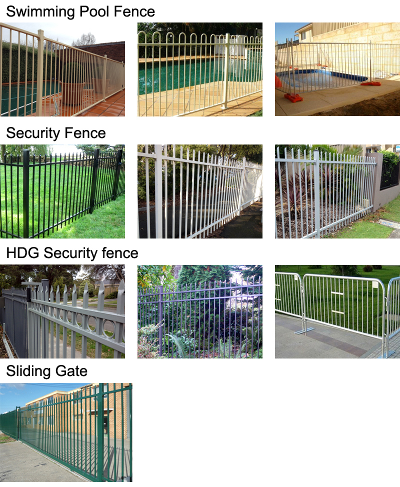 Building Material Residential Aluminum Steel Iron Swimming Pool Safety Fence, Ornamental Wrought Iron Fence