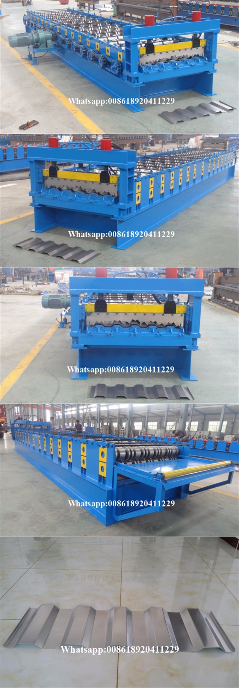 Steel Car Plate Cold Roll Forming Machine