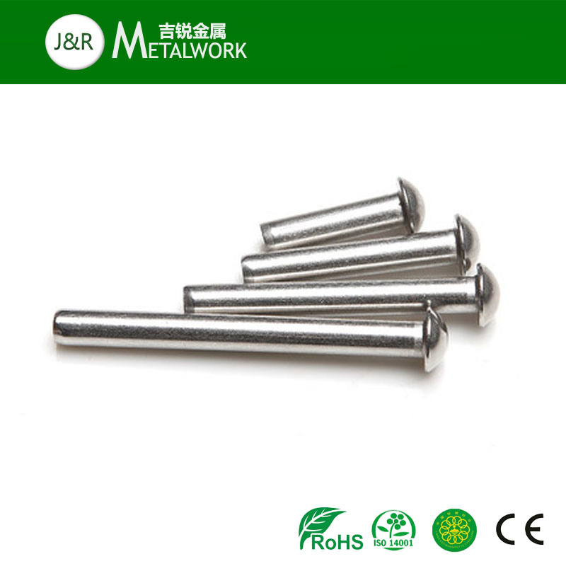 Stainless Steel Round Head Mushroom Head Solid Rivet (SS304 SS316)