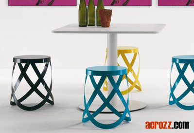 China Replica Magis Modern Furniture Metal Ribbon Bar Stool