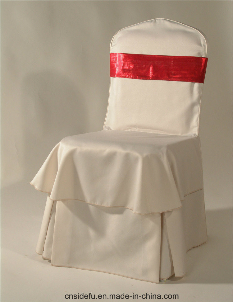 Luxury Cheap 100% Polyester Wedding Fancy Chair Cover