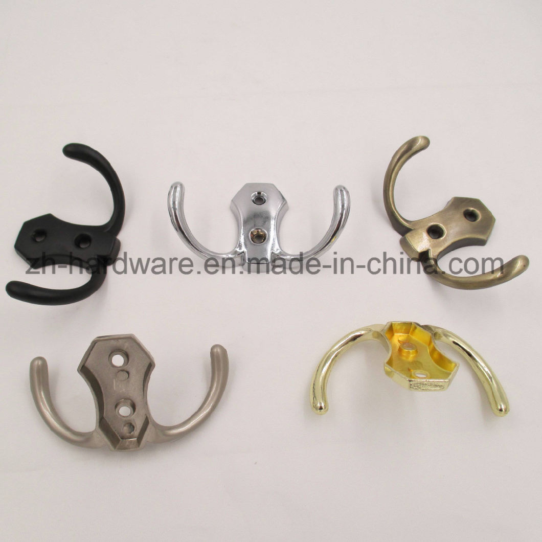 High-Grade Beautiful Clothes Hook Wooden & Metal Board Hook (ZH-7019B)