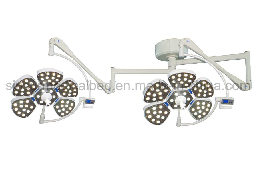 Hospital Equipment Petal-Type Overhead Double Surgical LED Operating Theater Lights