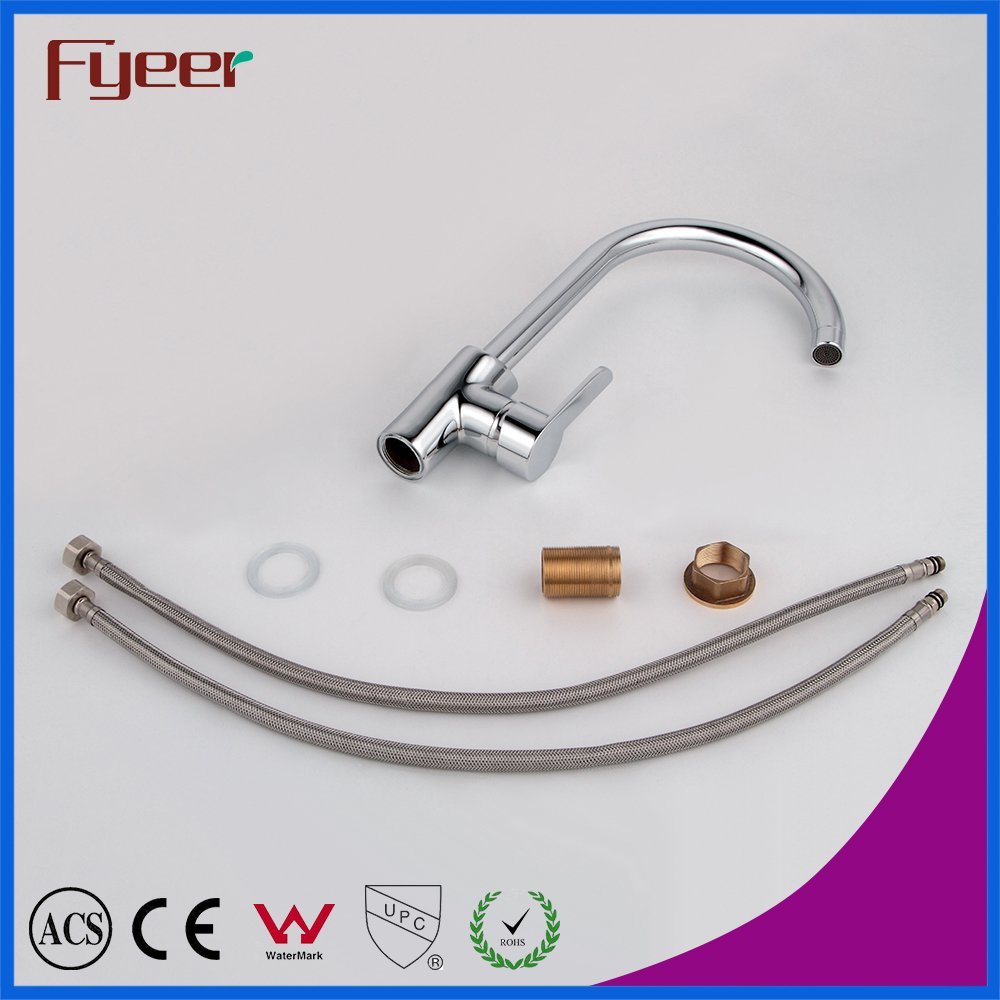 Fyeer Durable High Arc Kitchen Sink Mixer Taps