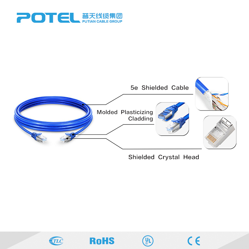 RJ45 Patch Ethernet Internet Network CAT6A Cable for Router DSL Modem