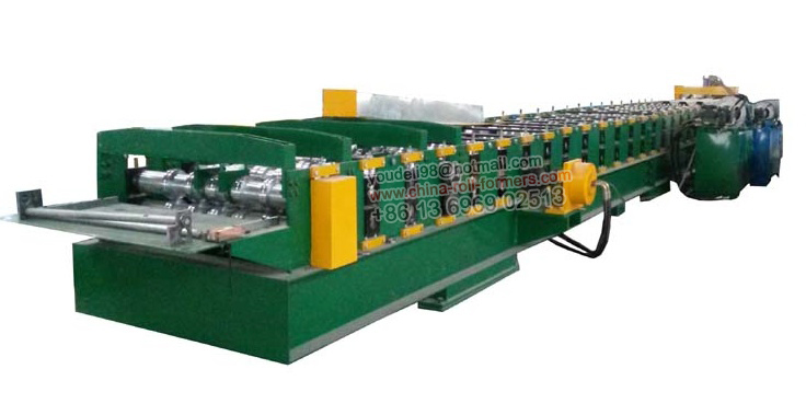 New Product Metal Floor Decking Roll Forming Machine with Control System