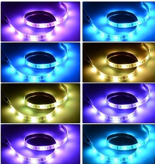 Waterproof 12V LED Strip Light 5050 Flexible RGB LED Strip