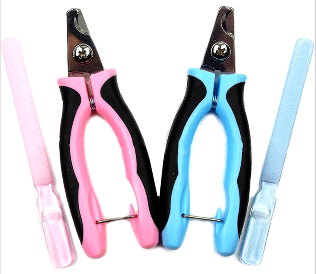 Design Stainless Steel Pet Supply Grooming Tools Pet Nail Scissors