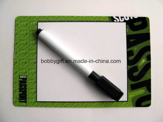 Custom Writing Board Fridge Magnet Souvenir with Erasable Pen