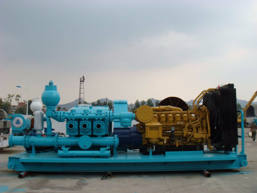 Oil Drilling Mud Pump Package/Pumping Unit/Diesle Engine Drive/Motor Drive Pump Package for Drilling and Workover Use