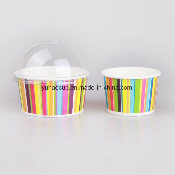 Custom Printed 16oz Cold Drink Paper Bowl for Ice Cream