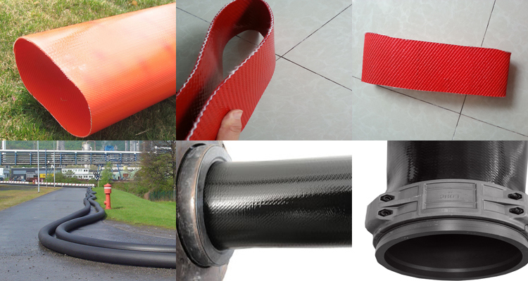 Collapsible Water Discharge Hose TPU Drag Hose