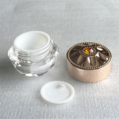 Acrylic Cosmetic Jar Plastic Bottle