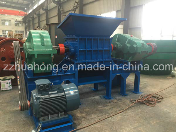 Huahong Double Shaft Tire Car Shell Shredder Recycling Machine