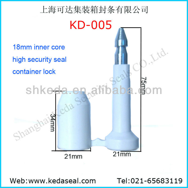 Bullet Barrier Container High Security Bolt Seal for Transport (KD-018)