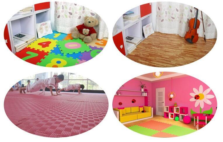 Eco-Friendly Living Room EVA Puzzle Foam Floor Baby Play Mat