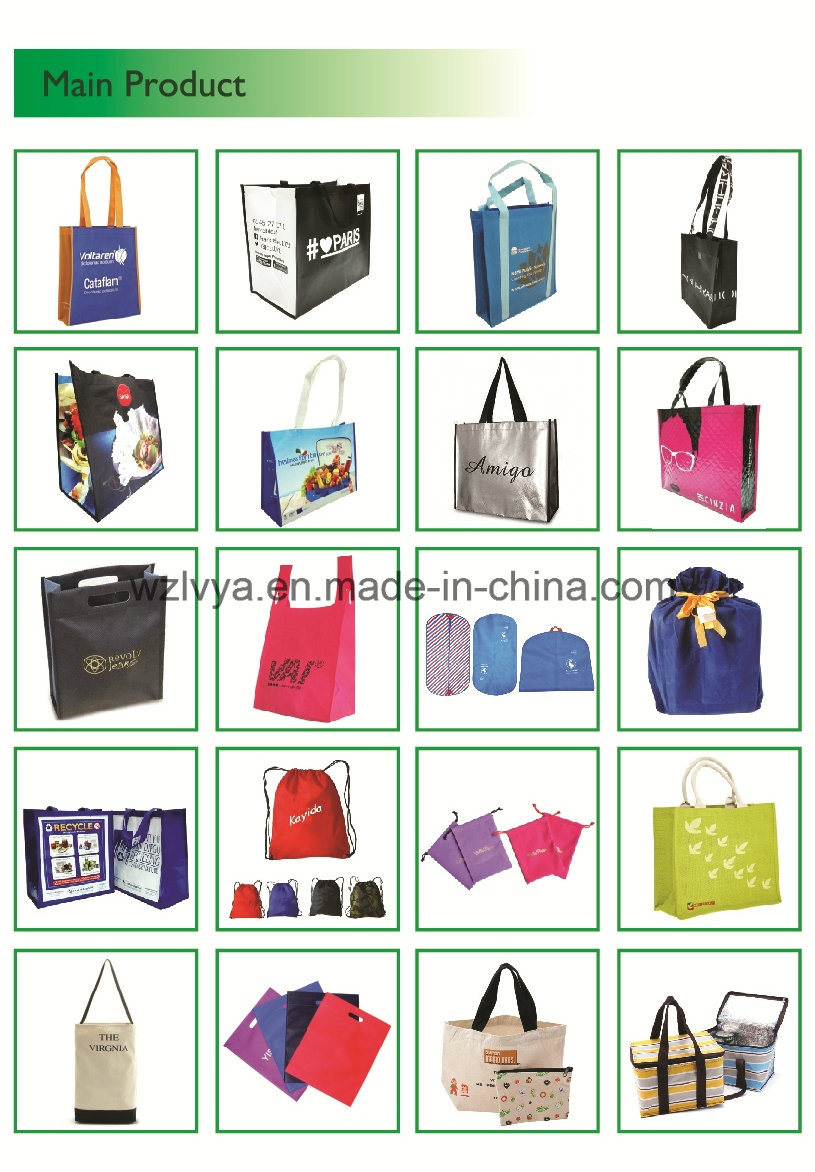 Cheap Printed Promotional Quilt Storage Gift Shopping Tote PP Non Woven Bag