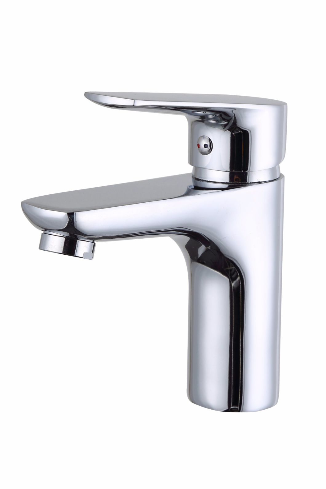 Chromed Single Handle Zinc Alloy Basin Faucet 3001y