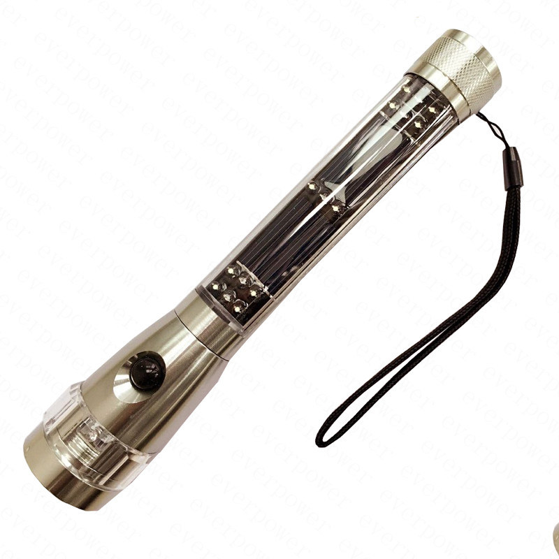 Portable Solar Rechargeable LED Torch