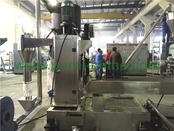 Single Screw Plastic Granulating Machine for Waste HDPE Scraps/Films