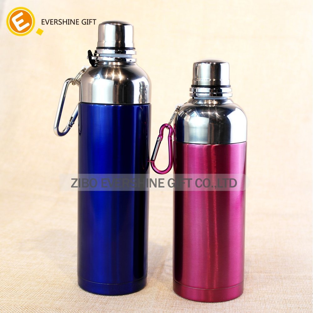 Thermos Stainless Steel Flask Cup with Plastic Lid