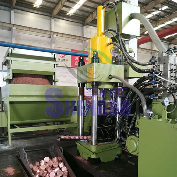 Scrap Copper Brass Briquetting Press with Ce