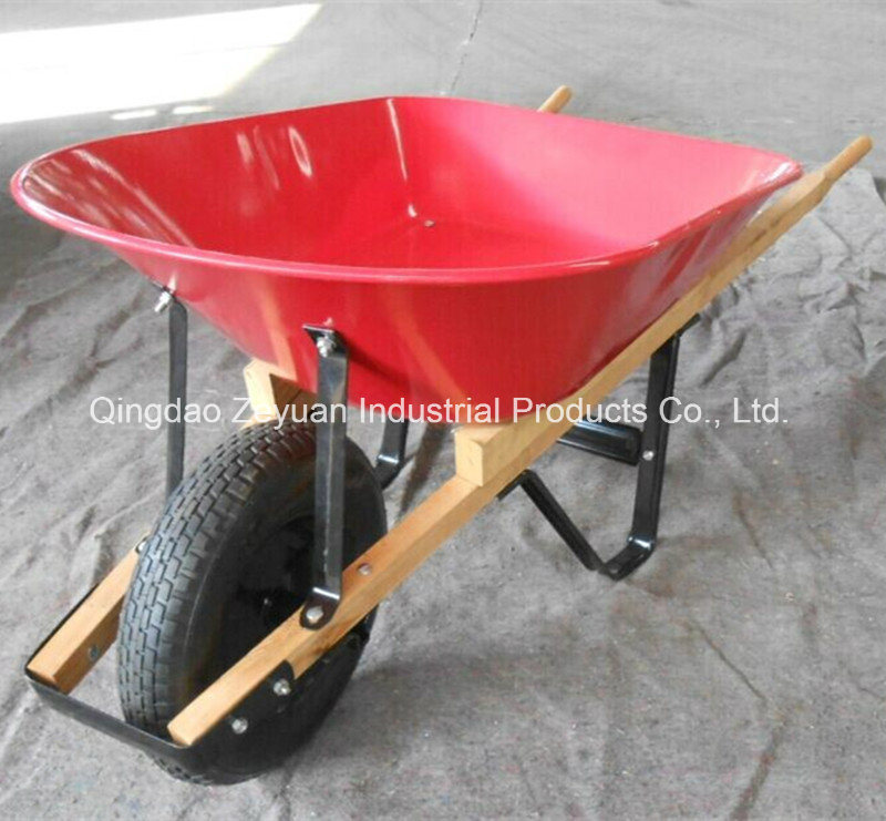 Popular Wood Handle Wheelbarrow