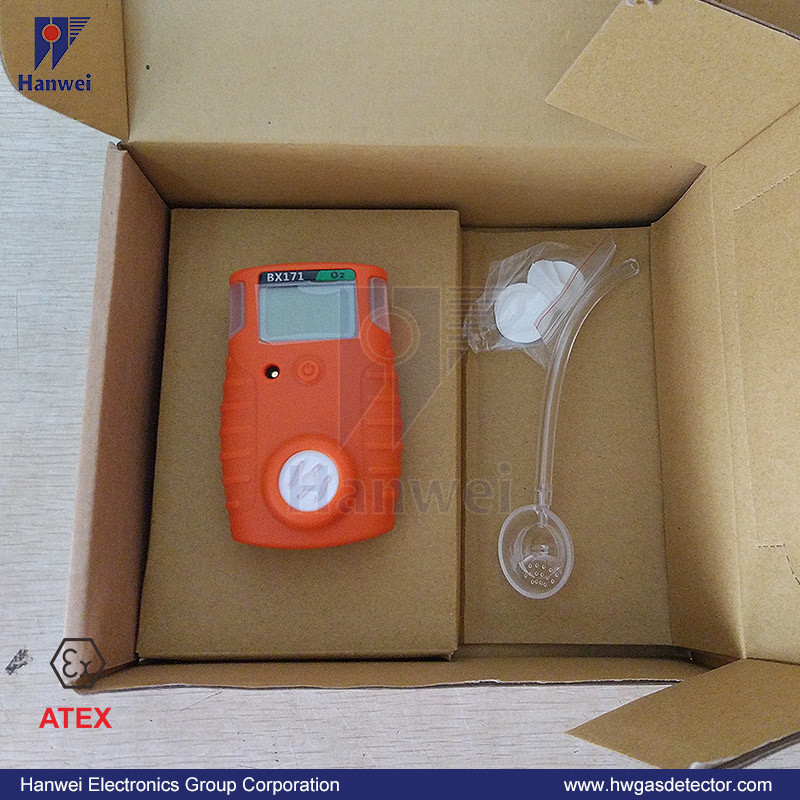 Explosive-Proof Durable Use Low Price Portable Gas Detector for Co, H2s, or O2