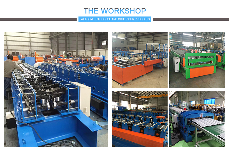 PPGI Glazed Roof Tile Roll Forming Machine