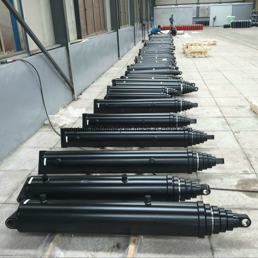 Telescopic Hydraulic Cylinder for Tipper Truck